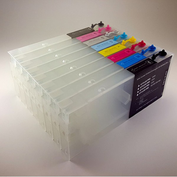 Epson 4880/4800 Uyumlu Kolay Dolan Kartuş - 8 Renk